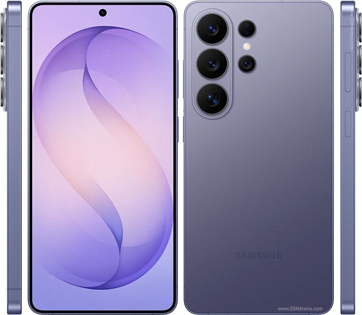 Samsung Galaxy S26 Ultra — front, back and side views